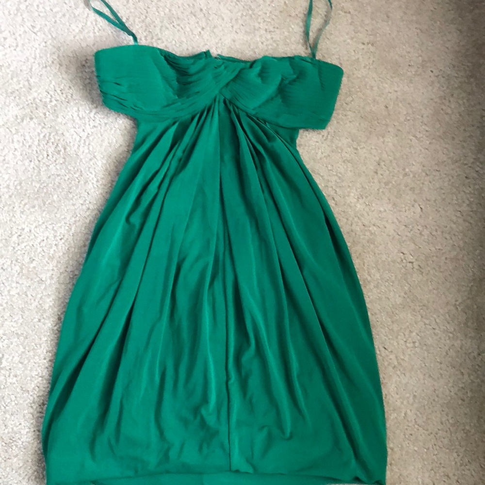 BCBG mini dress green size medium